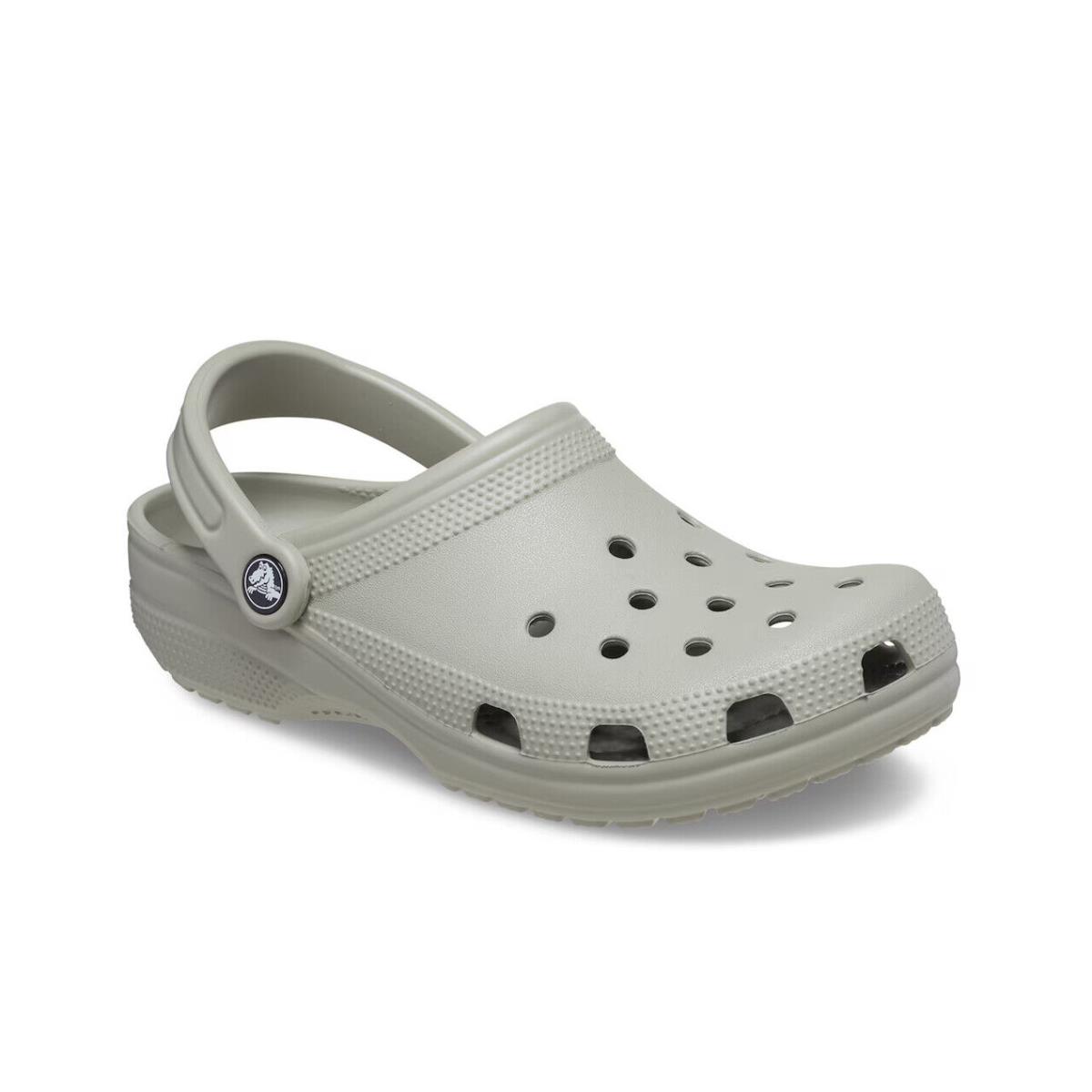 Womens Crocs Classic Grey Green Eva Clog