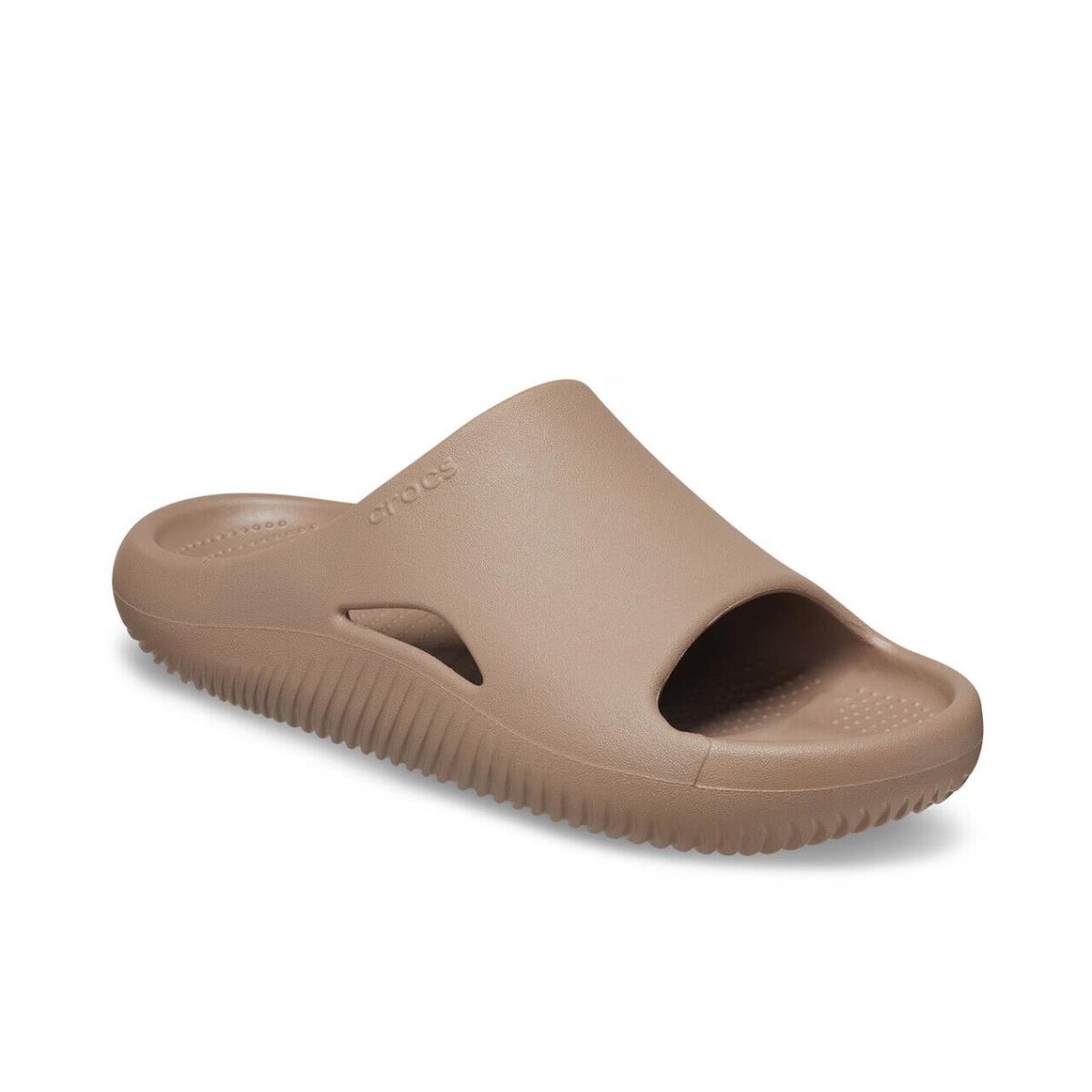 Mens Crocs Mellow Taupe Eva Slide Sandal