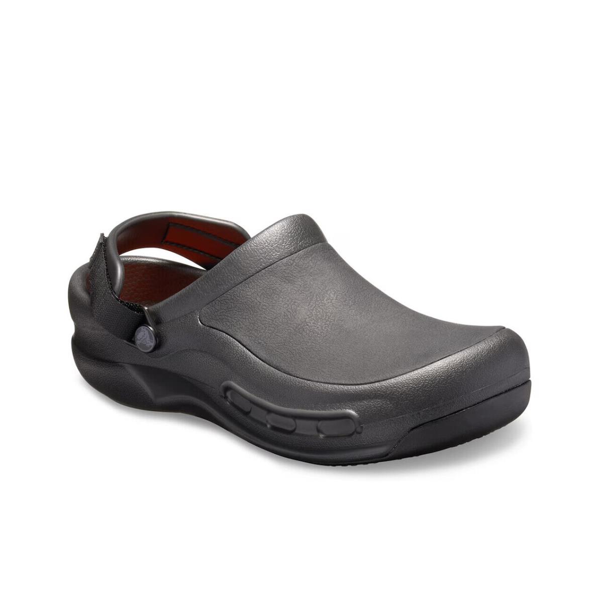 Mens Crocs Bistro Pro Literide SR Black Eva Clog