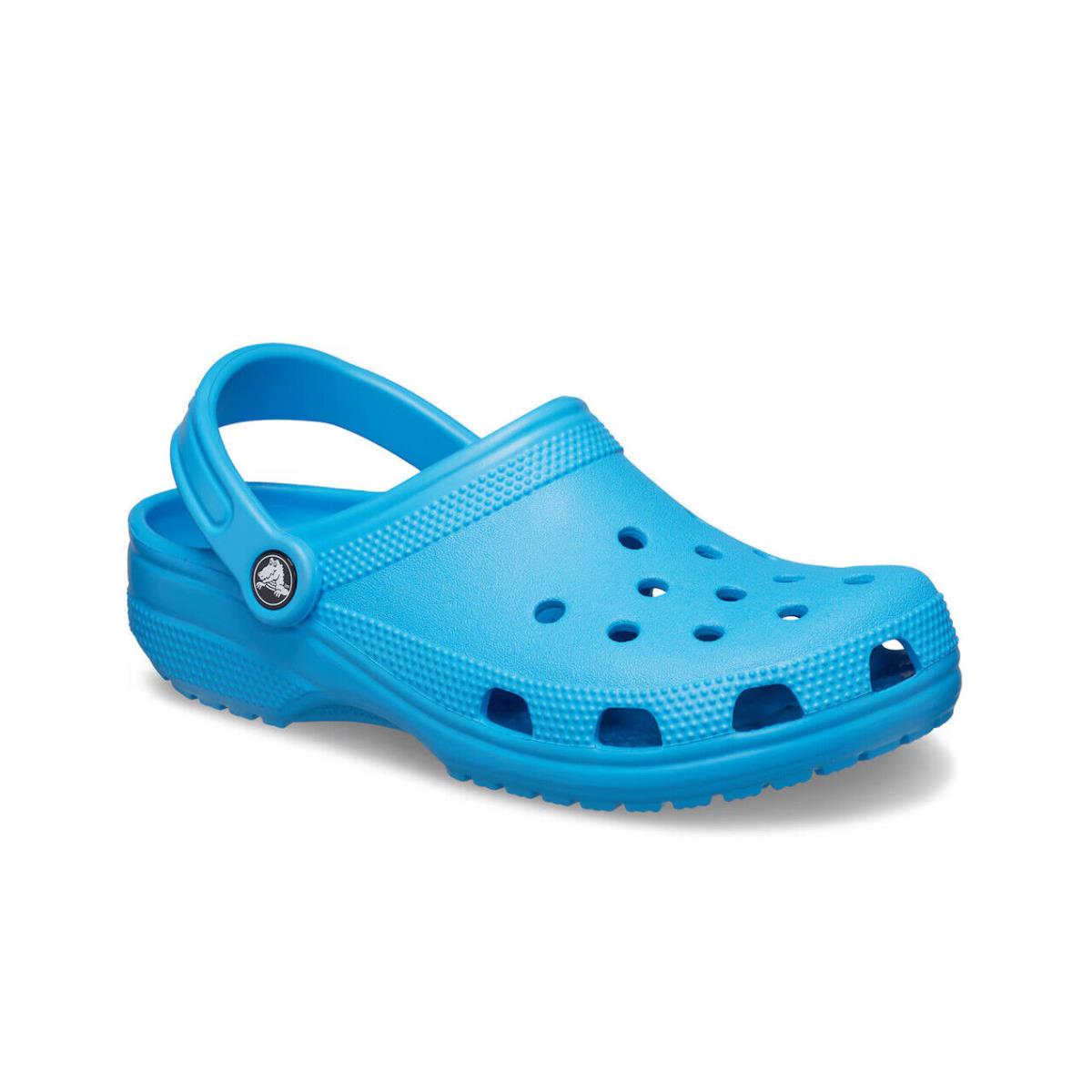 Womens Crocs Classic Blue Croslite Clog