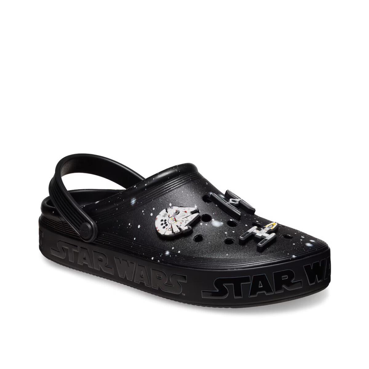 Mens Crocs Star Wars Off Court Black Eva Clog