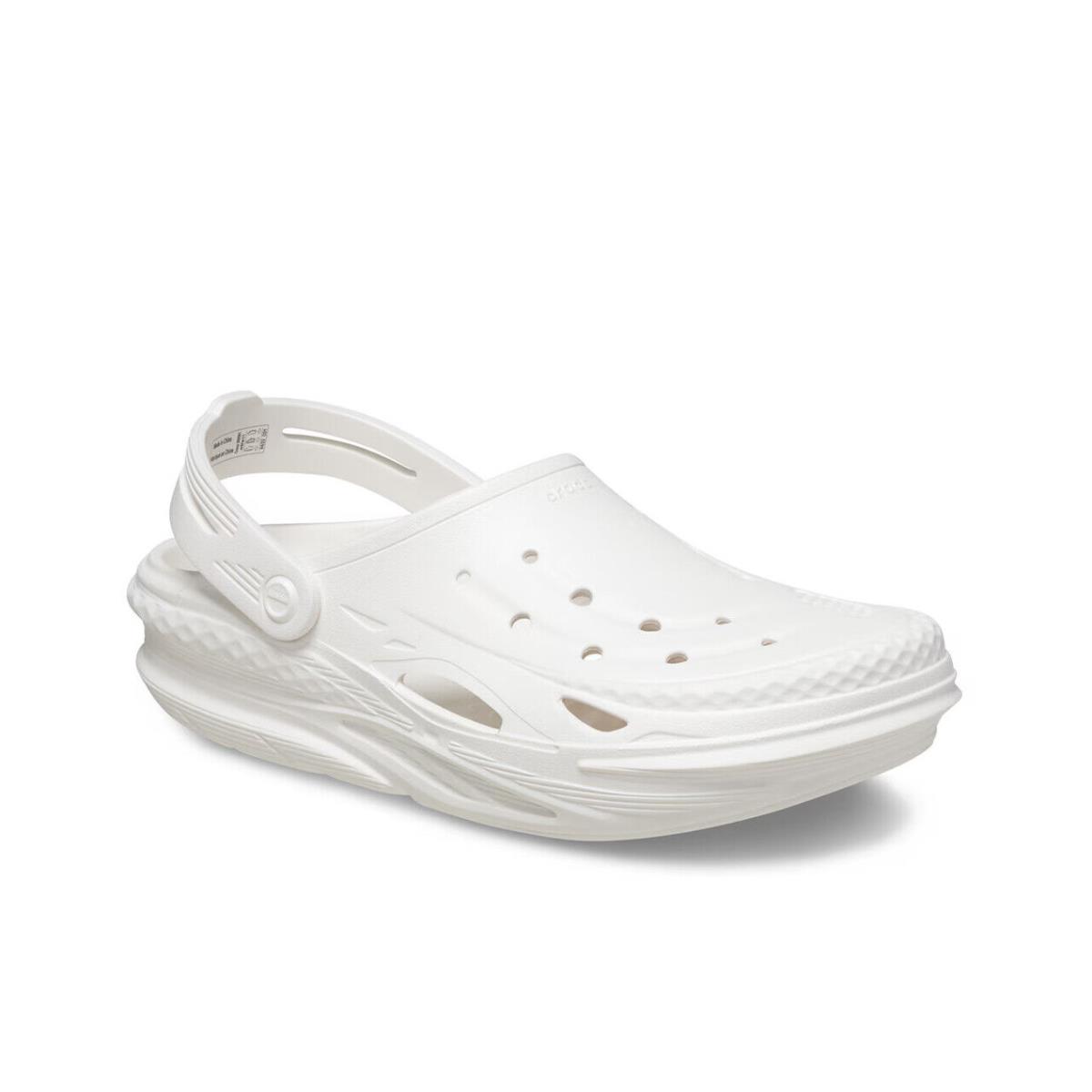 Womens Crocs Off Grid White Eva Clog