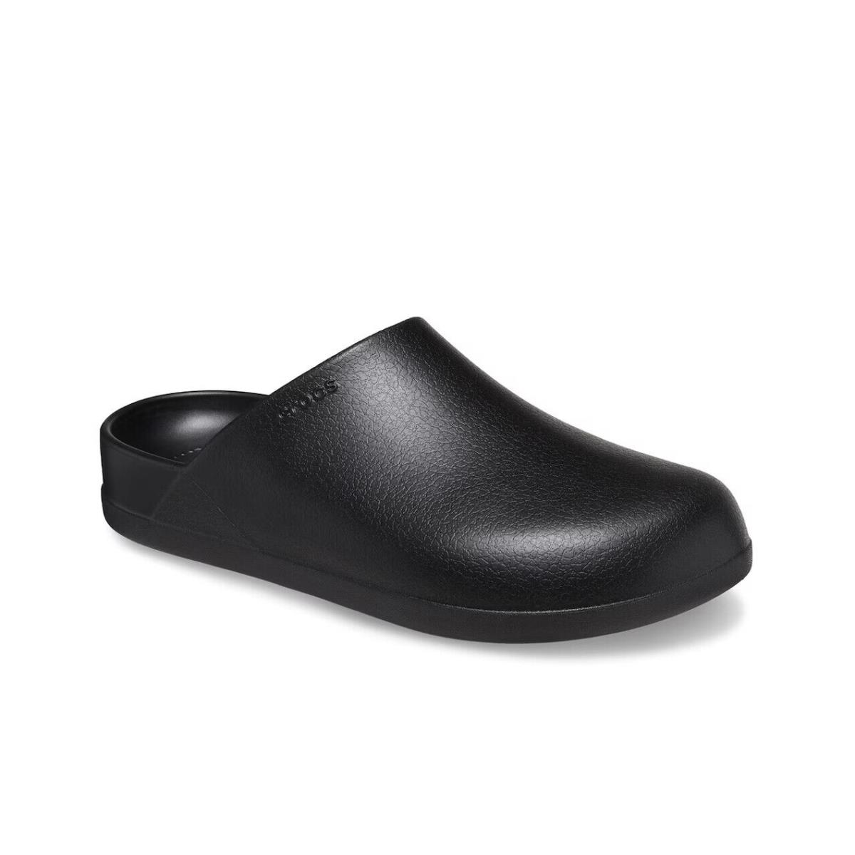 Mens Crocs Dylan Black Croslite Clog