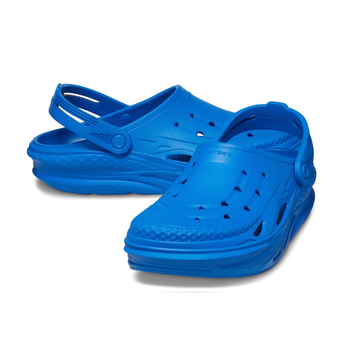 Mens Crocs Off Grid Blue Eva Clog