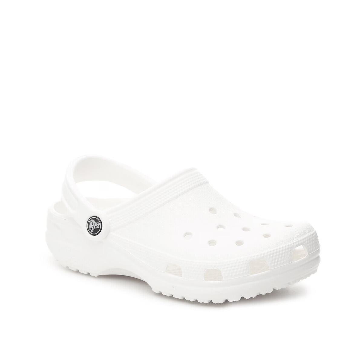 Womens Crocs Classic White Eva Clog Medium/Regular