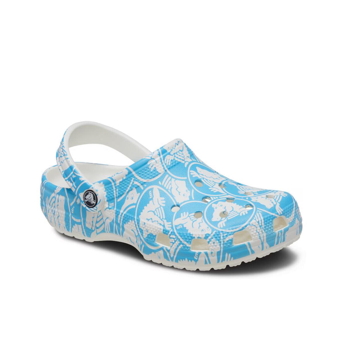 Womens Crocs Classic Light Blue Croslite Clog