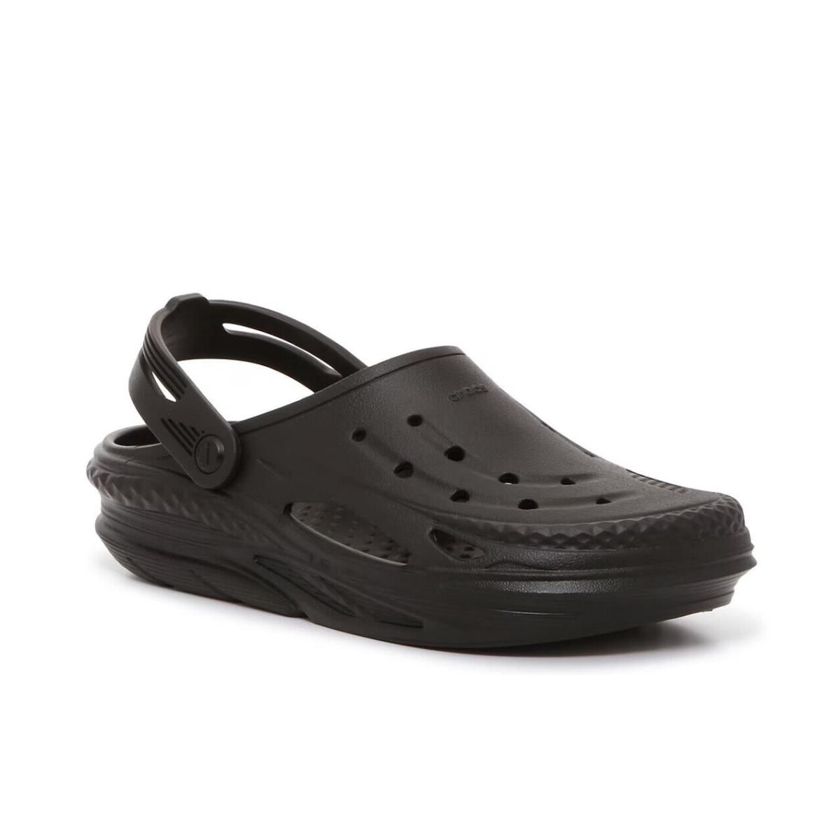 Mens Crocs Off Grid Black Eva Clog