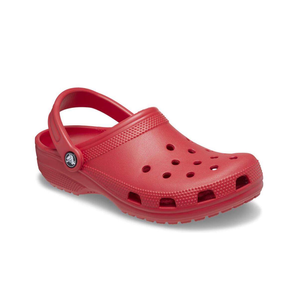 Womens Crocs Classic Red Eva Clog