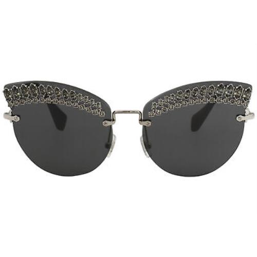Miu Miu sunglasses  - Silver Frame, Gray Lens 0