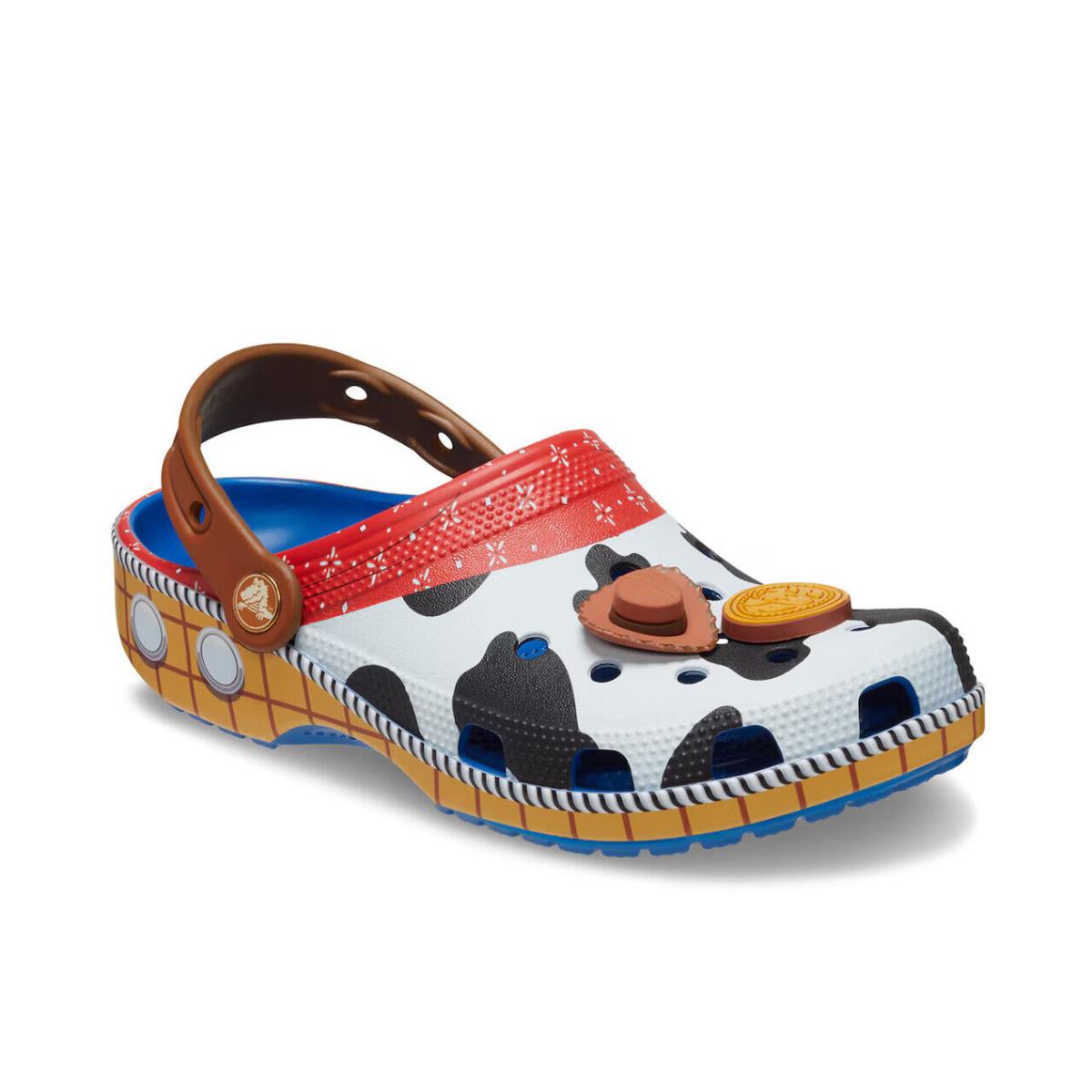 Mens Crocs Toy Story Woody Classic Multicolor Eva Clog - Multicolor