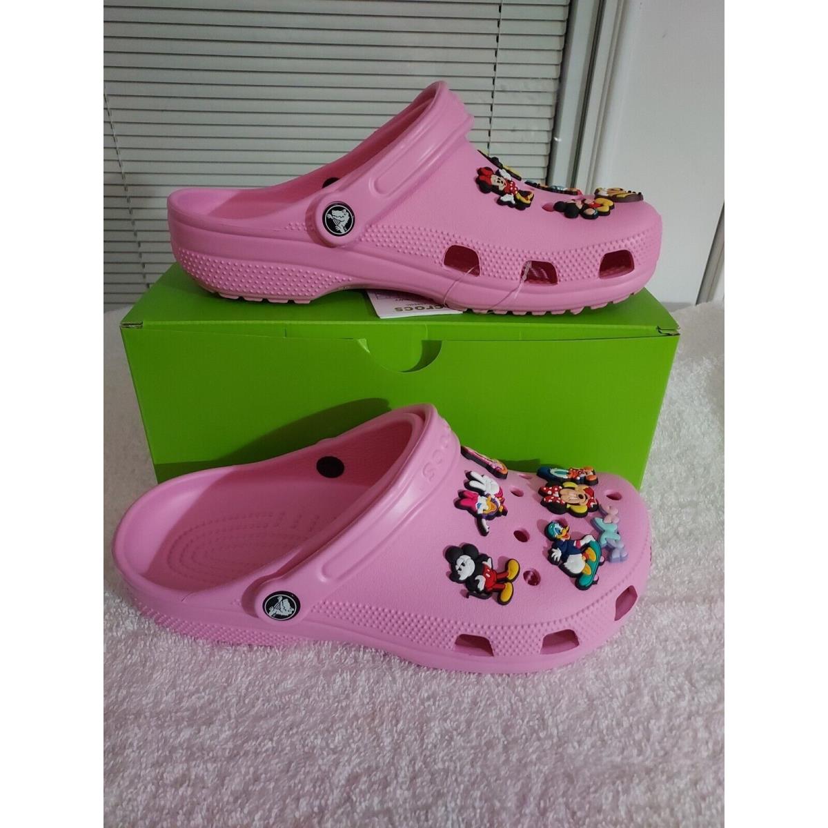 Crocs Size 10 Pink Disney Clogs