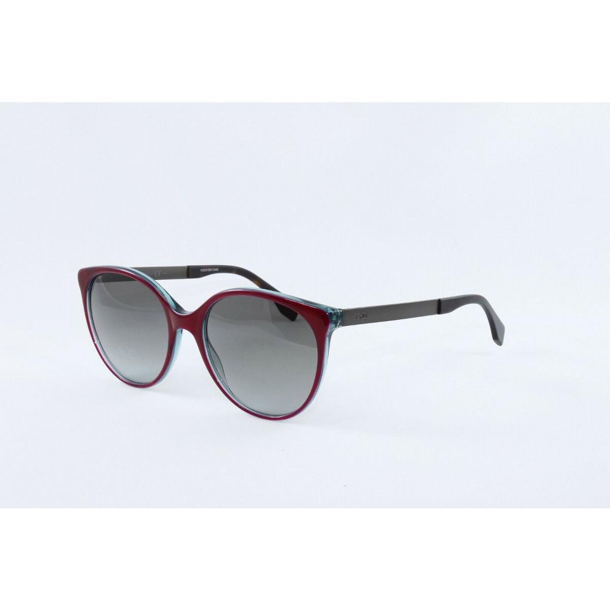 Fendi Cat Eye Women`s Sunglasses FF0078S-E0C Red Turquoise 54mm