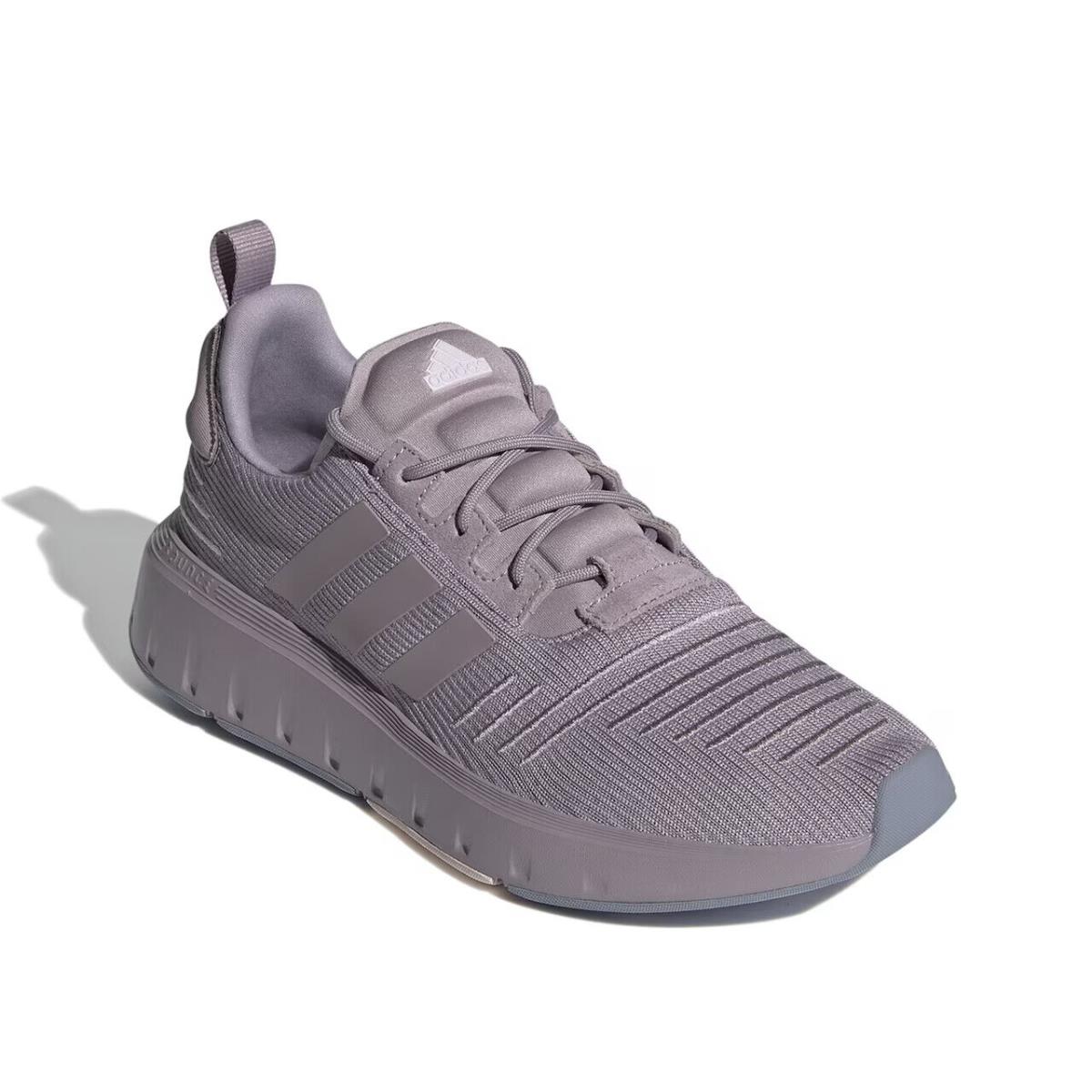 Womens Adidas Swift Run 23 Purple Fabric Sneaker Shoes - Purple