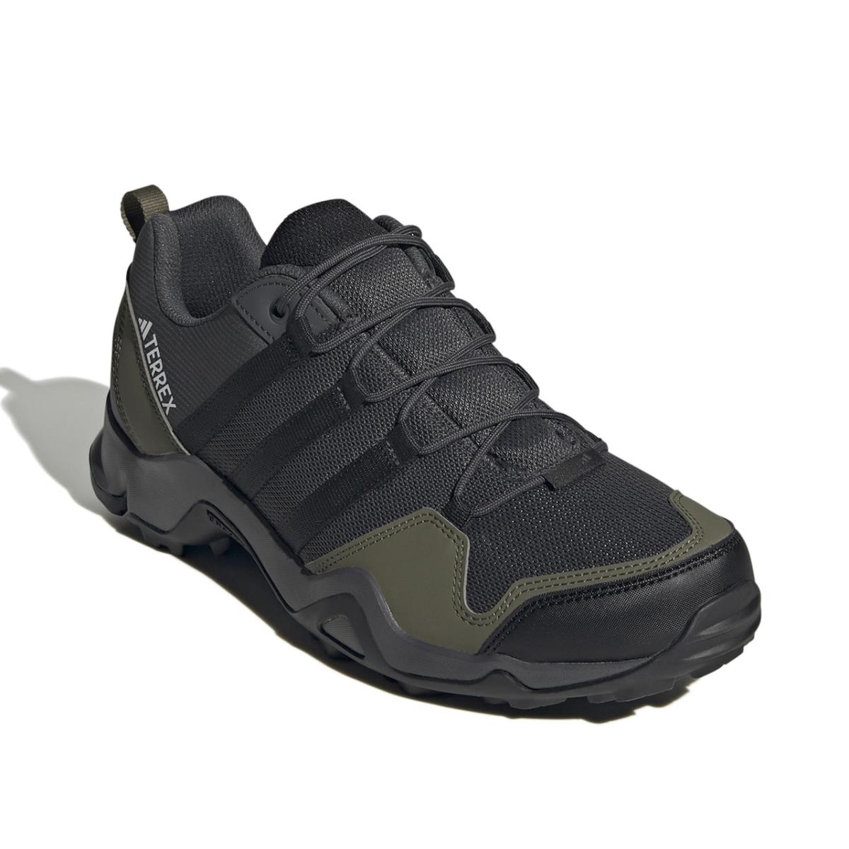 Man`s Sneakers Adidas Terrex AX2S Hiking Shoe - Grey/Dark Green