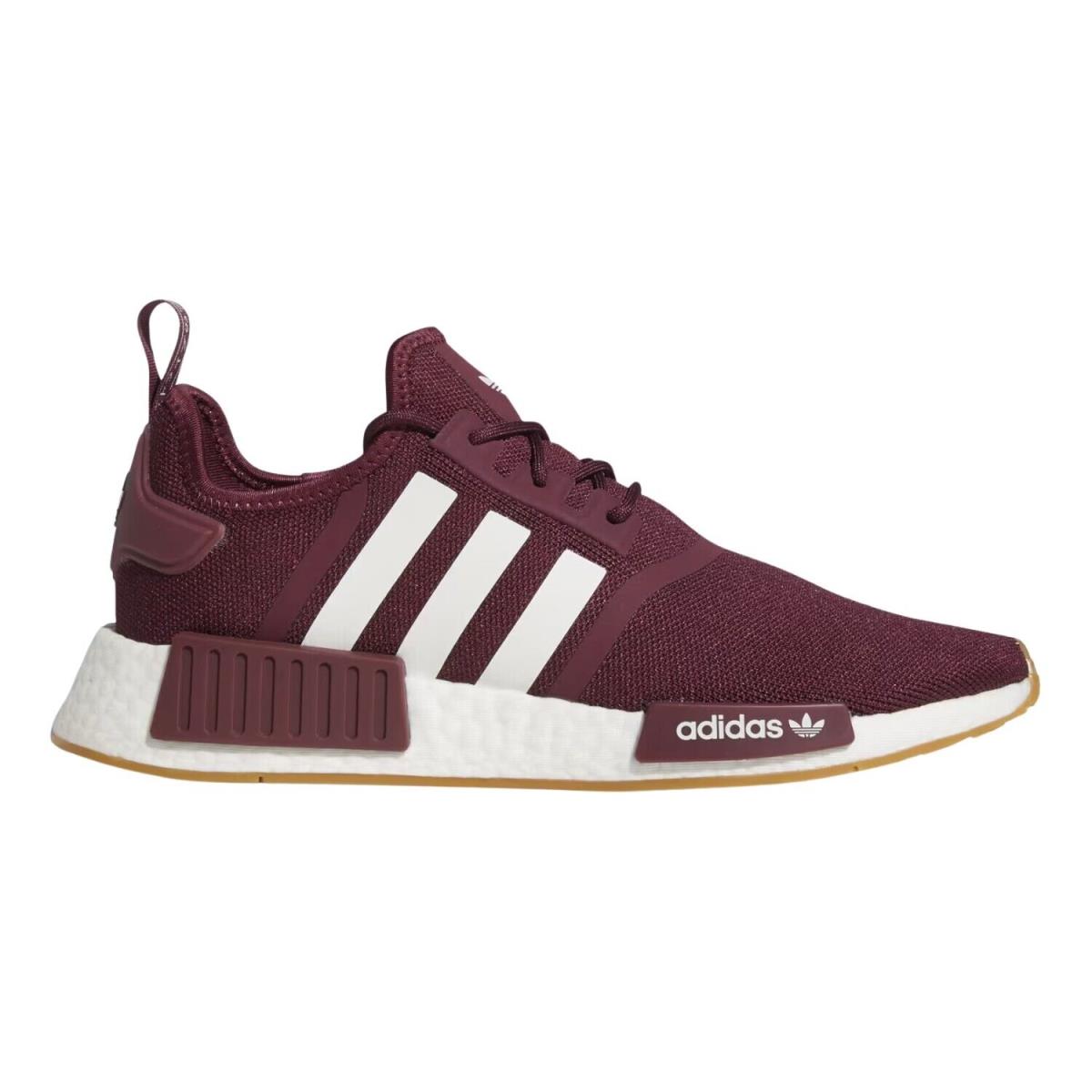 Adidas Nmd_r1 Primeblue Burgundy Shoes Mens Style : Gx8376 - BURGUNDY