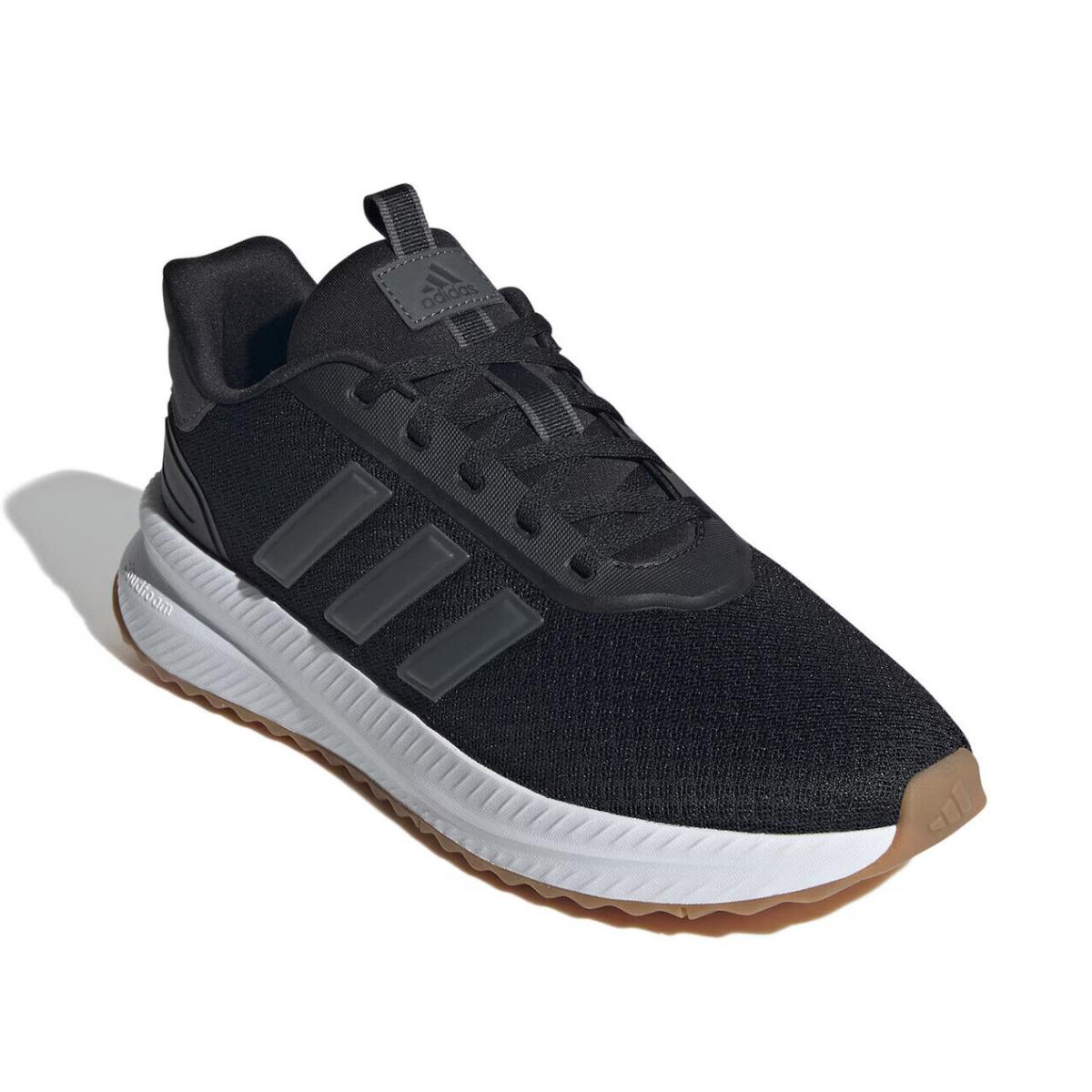 Mens Adidas X Plrpath Black Grey Mesh Sneaker Shoes - Black