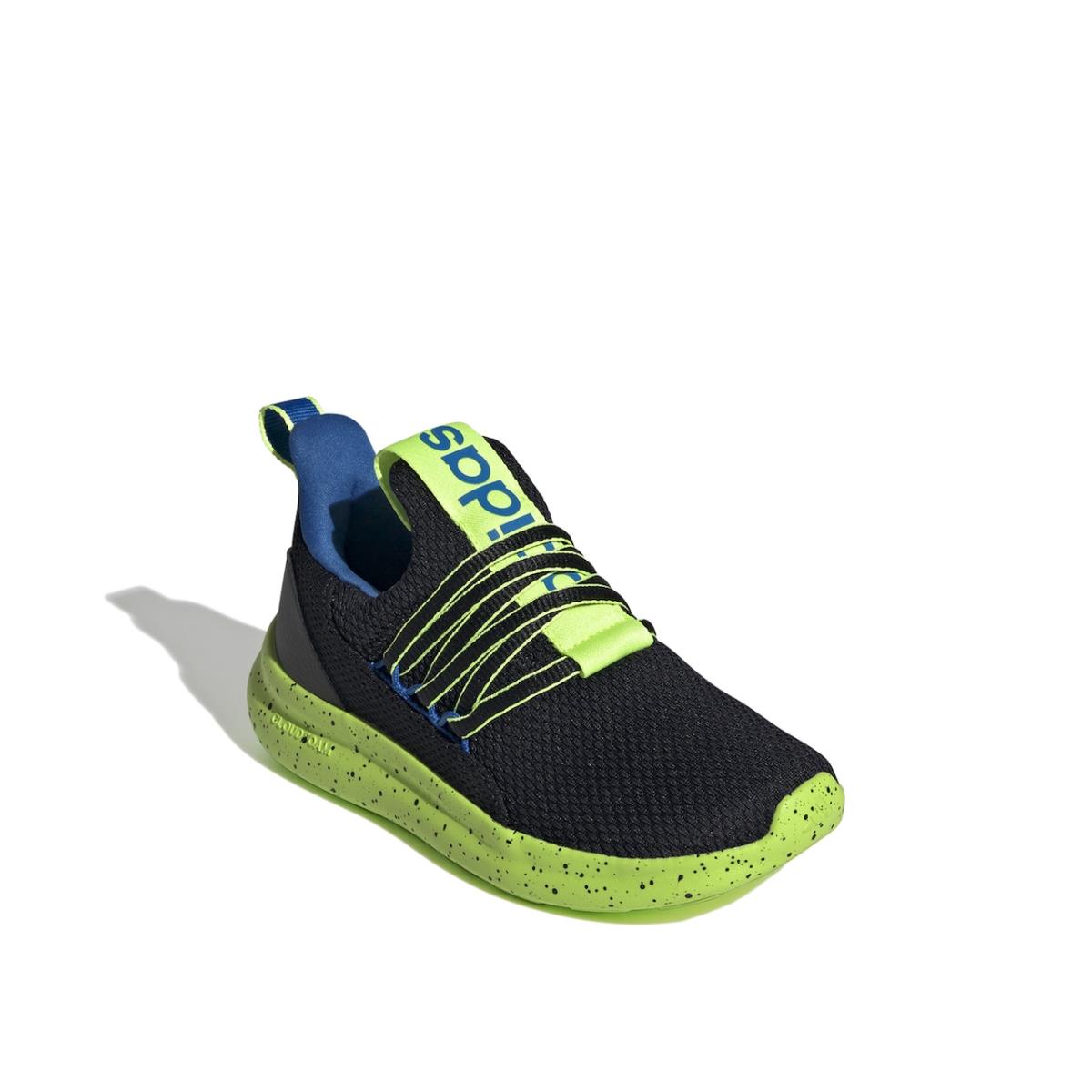 Boy`s Sneakers Adidas Lite Racer Adapt 7.0 Slip - Black/Neon Green