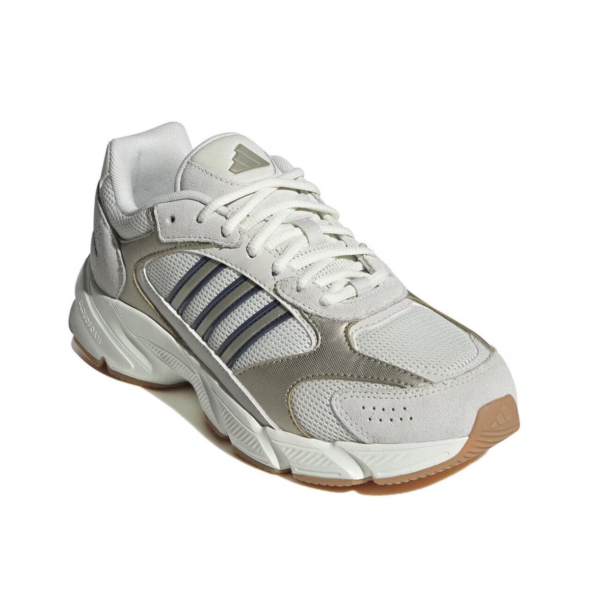 Womens Adidas Crazychaos 2000 Off White Mesh Sneaker Shoes - Ivory