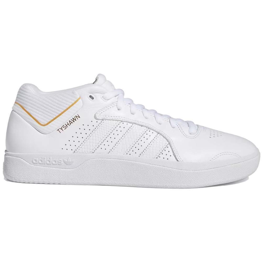 Adidas Tyshawn White/white/gold Mens Skate Shoe - White