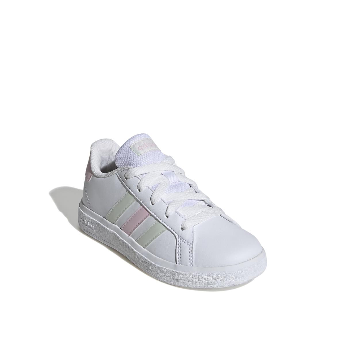 Girl`s Sneakers Adidas Grand Court 2.0 Sneaker - White/Green