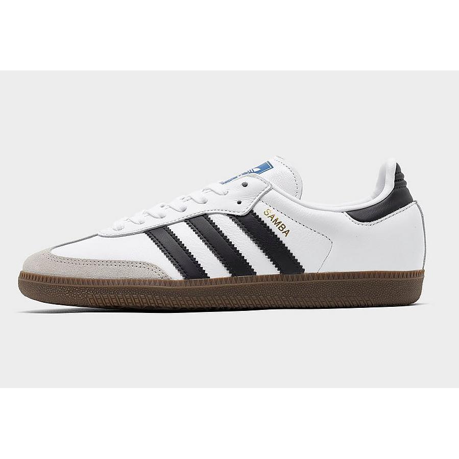 Women`s Adidas Originals Samba OG White Black Clear Granite All Sizes IG9030 100