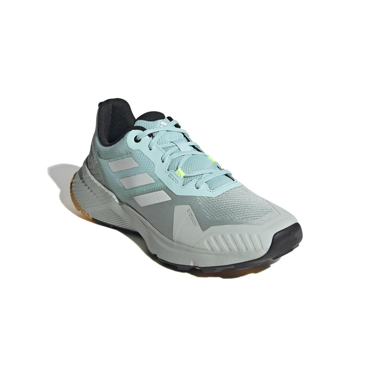 Man`s Sneakers Athletic Shoes Adidas Outdoor Terrex Soulstride - Semi Flash Aqua/Crystal White/Wonder Silver