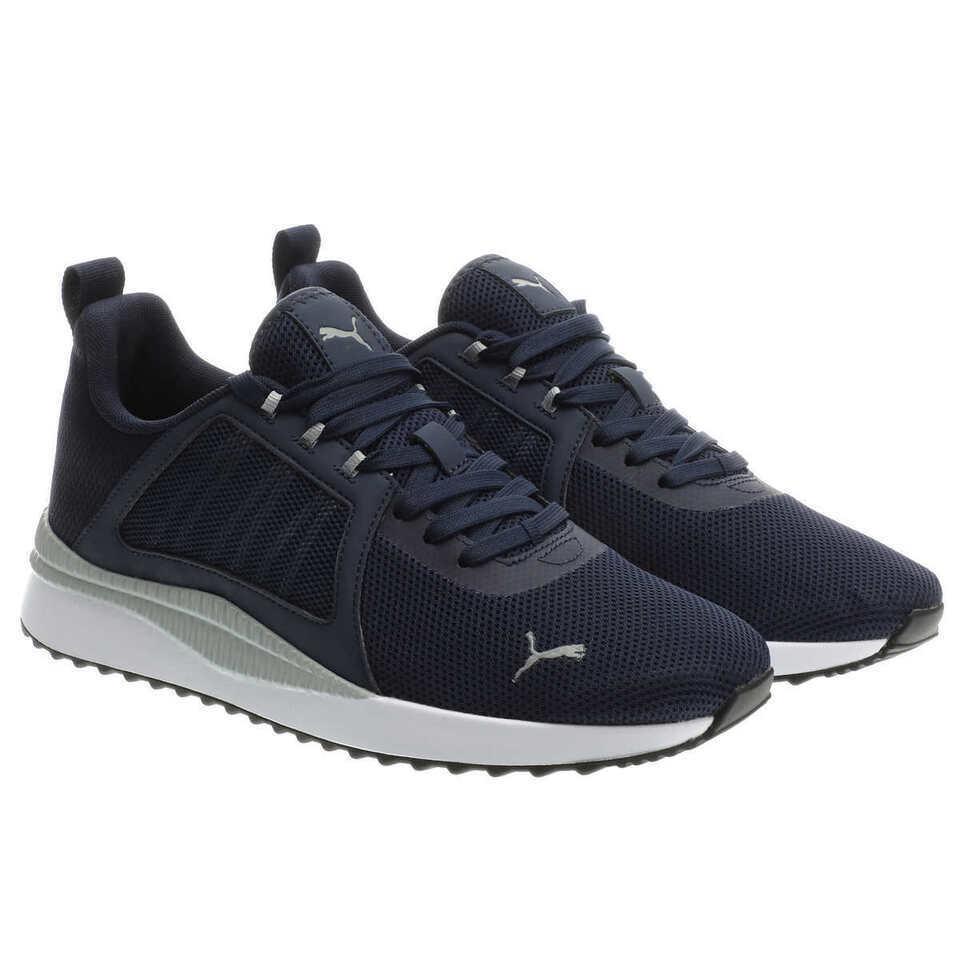 Puma Men`s Pacer Net Cage Softfoam+ Optimal Comfort Sneaker Shoes Variety - Navy