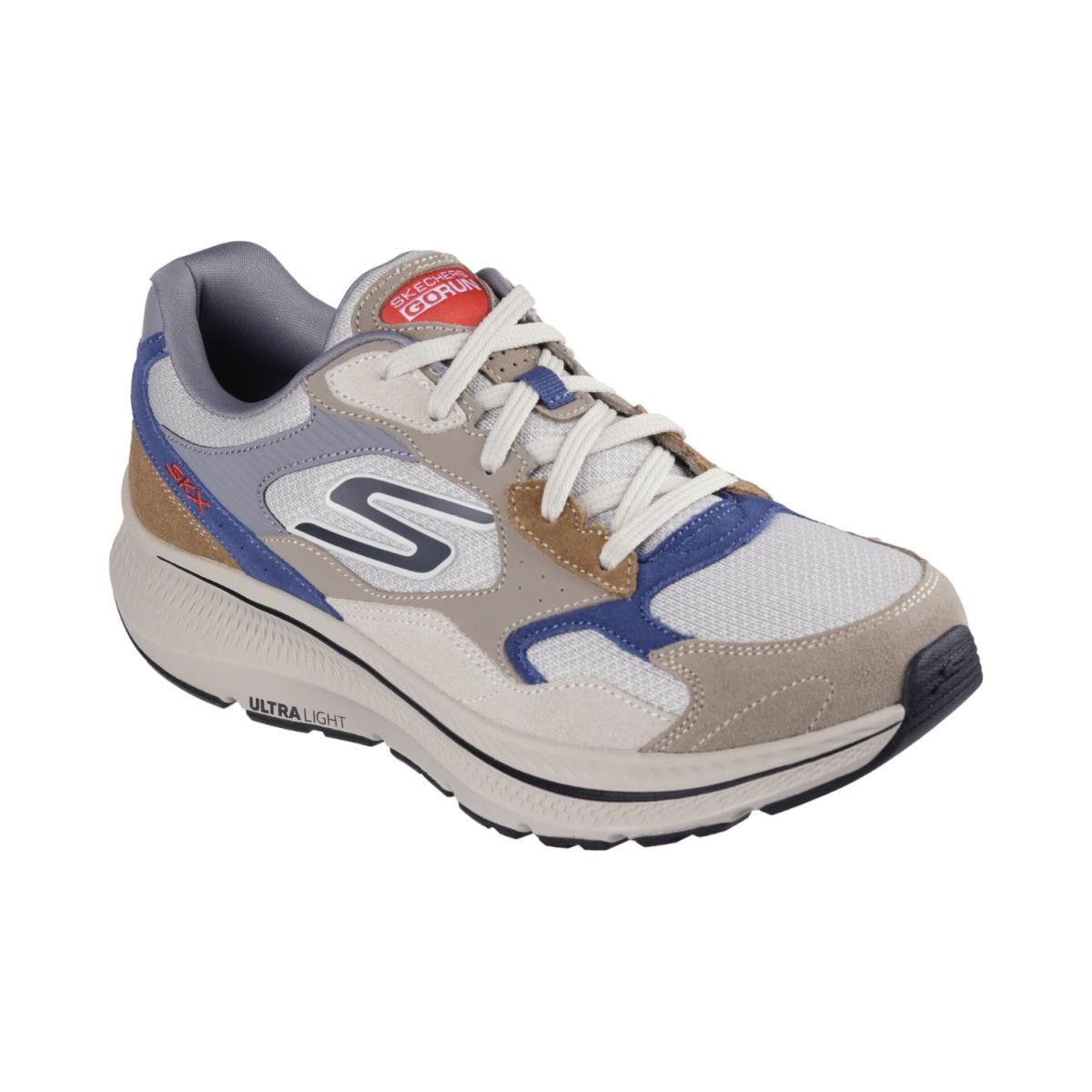 Mens Skechers Go Run Consistent 2.0 Retro Runner - Taupe Size 9.5 M US 220872 - Taupe/Multi