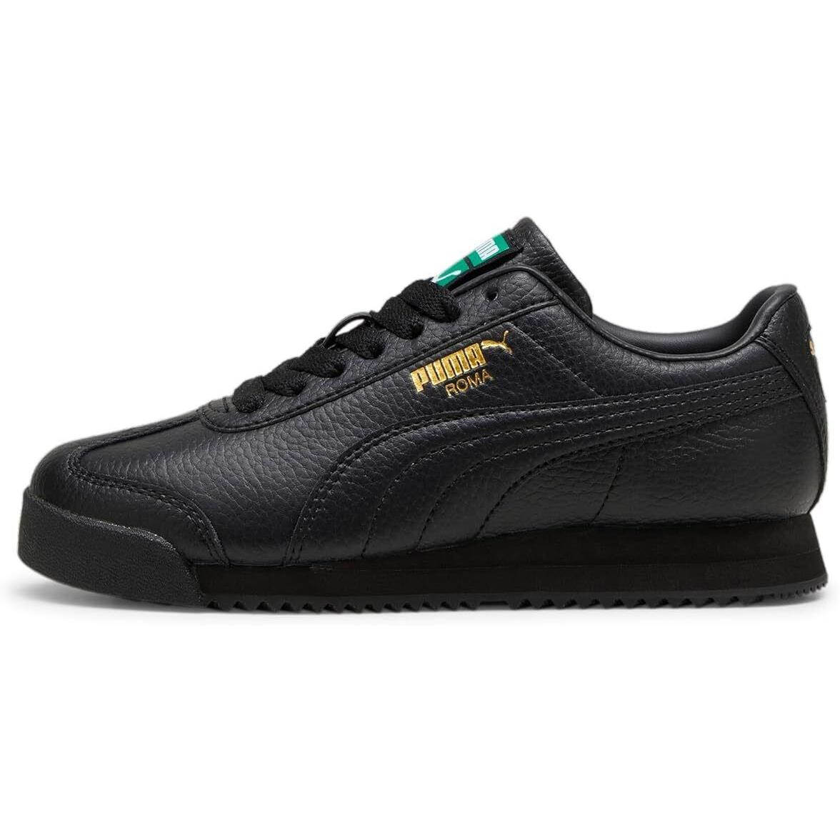 Big Kid`s Puma Roma 24 Standard Jr Puma Black 399334 02 - Black