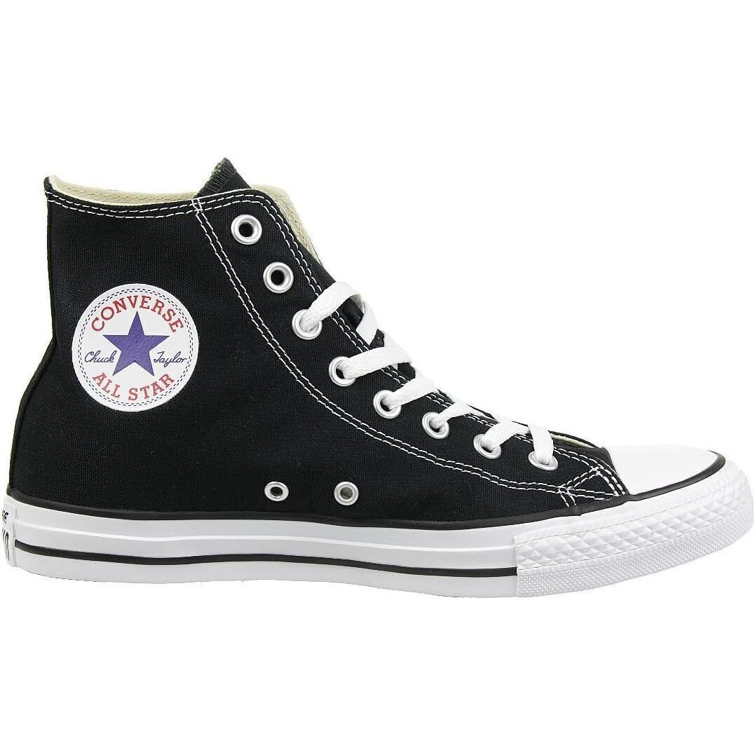 Unisex Converse Chuck Taylor All Star Canvas High Top Shoe M9160 Color Black