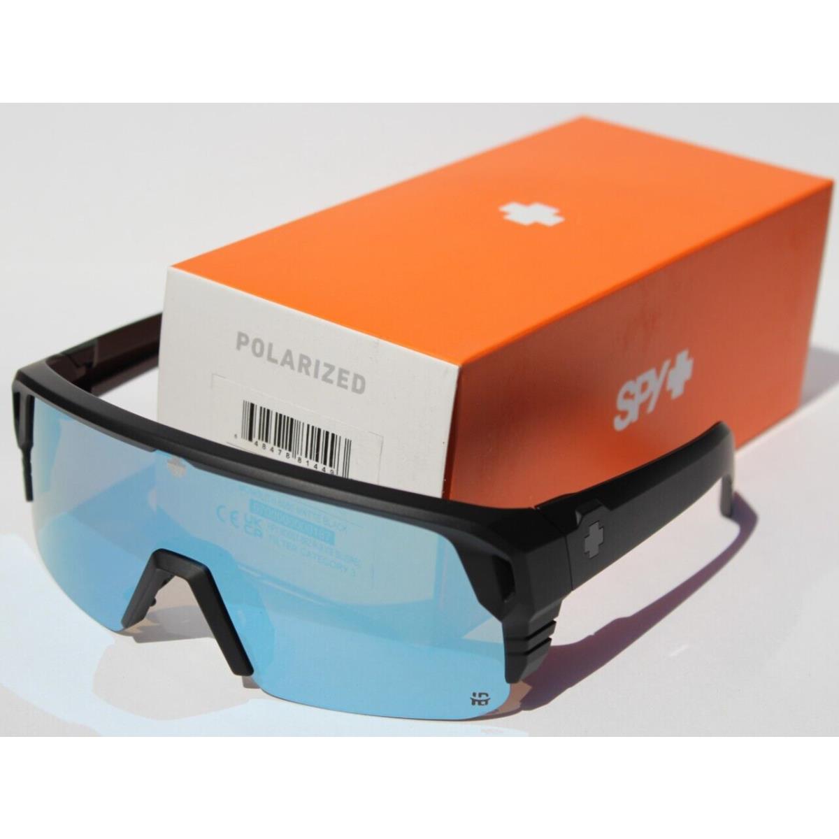 Spy Optics Monolith 5050 Sunglasses Matte Black/happy Boost Blue Ice Spectra