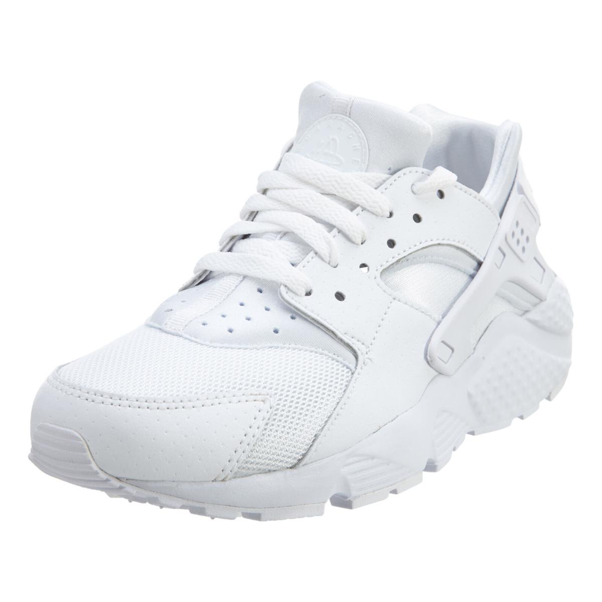 Nike Air Huarache Run White Pure Platinum GS - White/White-Pure Platinum