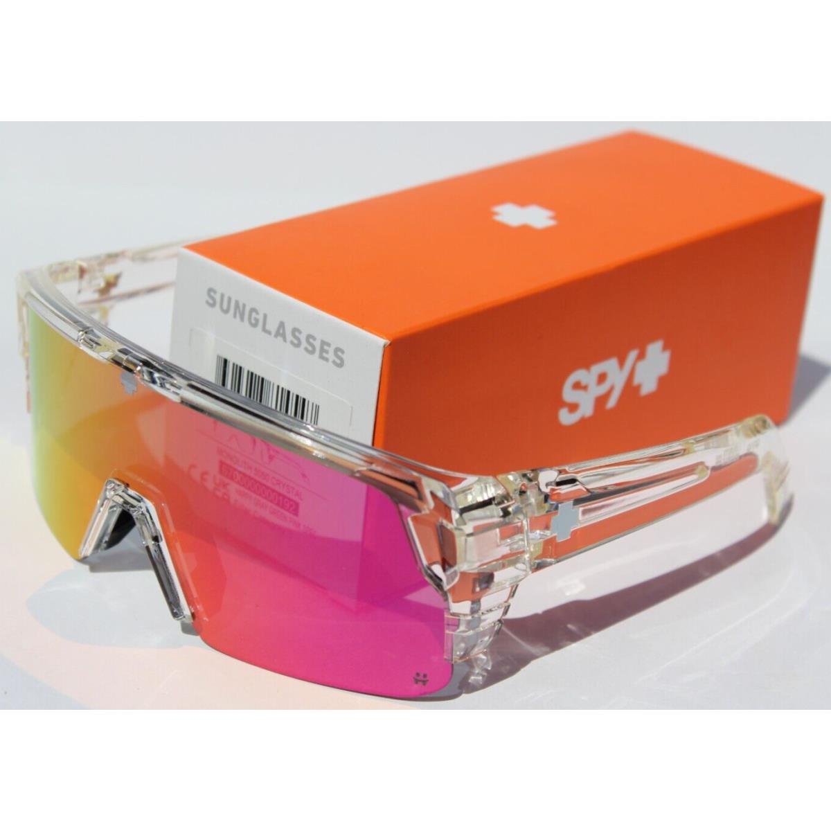 Spy Optics Monolith 5050 Sunglasses Crystal/happy Gray Green Pink Spectra