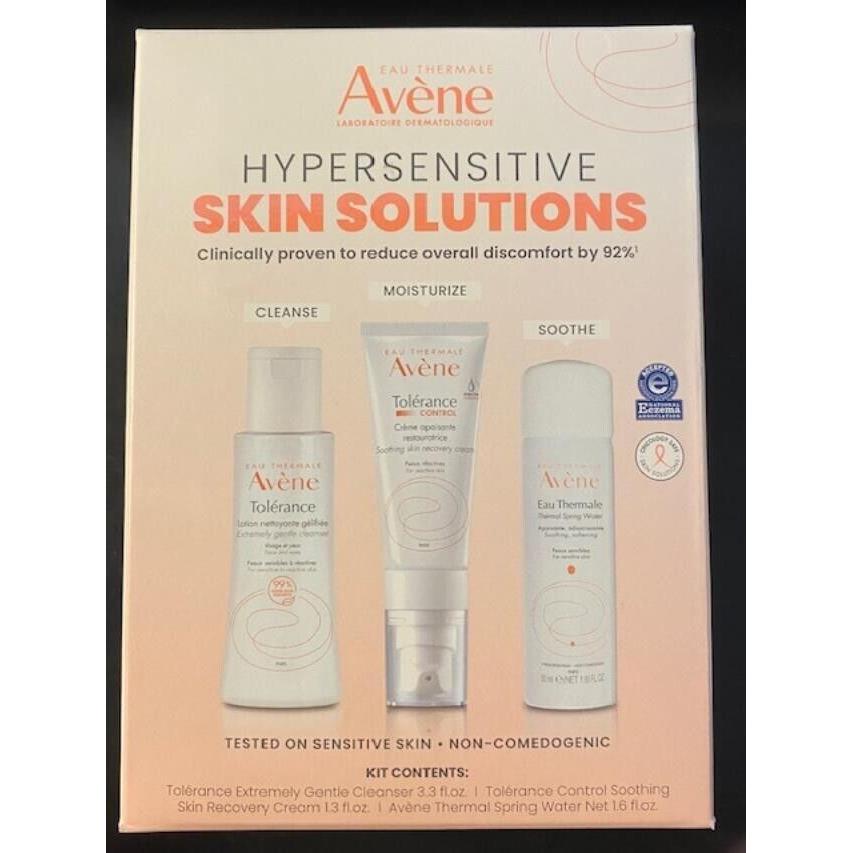 Avene Hypersensitive Skin Solutions Cleanse Moisturize Soothe Kit