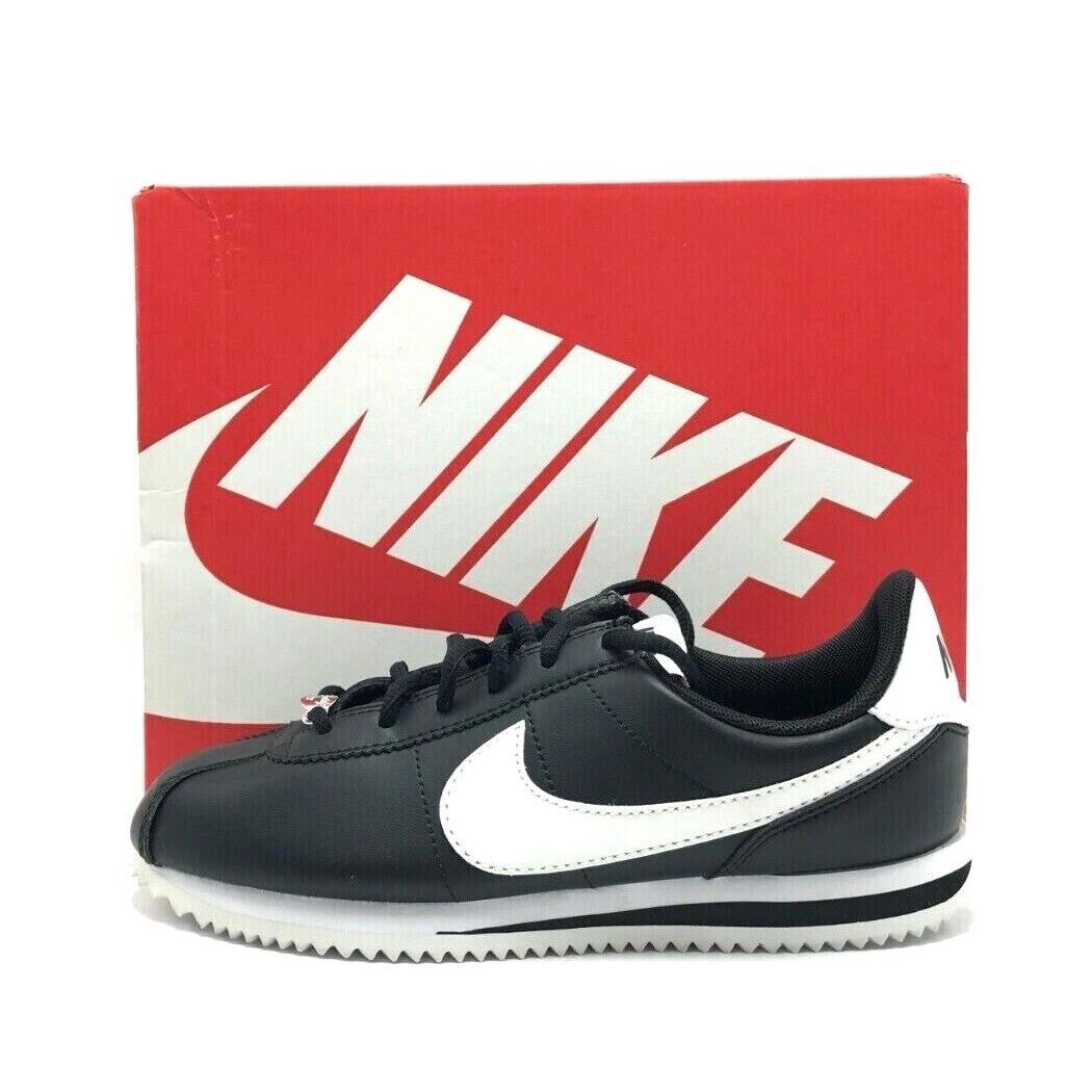 Youth Grade-school Nike Cortez Basic SL GS Black / White 904764 001 - Black