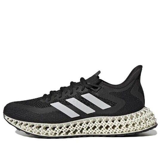 Women Adidas 4DFWD Running Shoes Sneakers Size 8.5 Black White GX9266 - Black