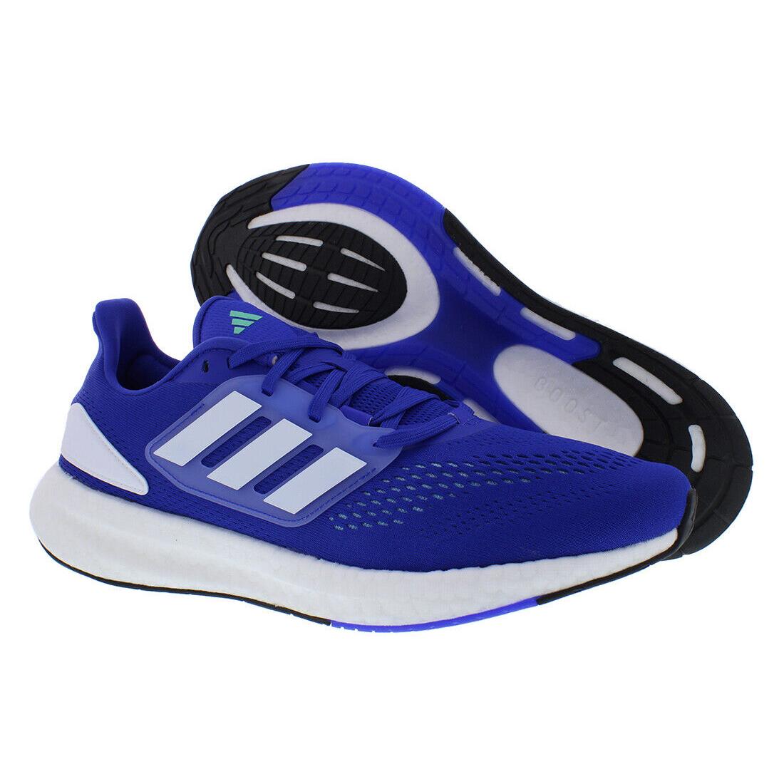 Adidas Pureboost 22 Mens Shoes Size 11 Color: Lucid Blue/footwear White/pulse - Lucid Blue/Footwear White/Pulse Mint, Main: Blue