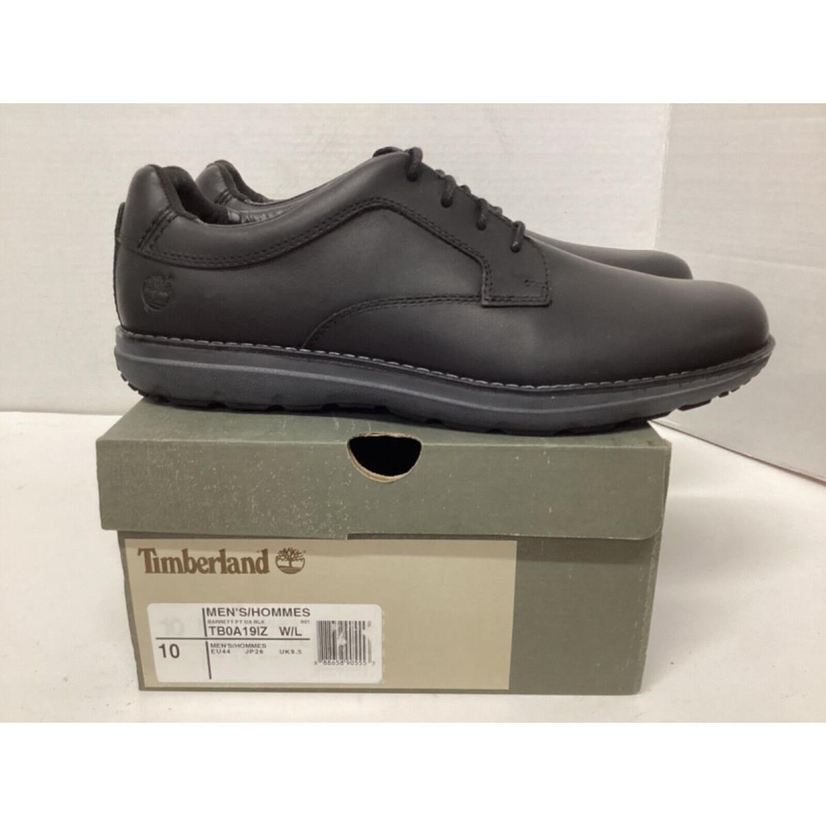 Timberland Barrett PT Oxford Mens Leather Shoe Wide TB0A19IZ Black