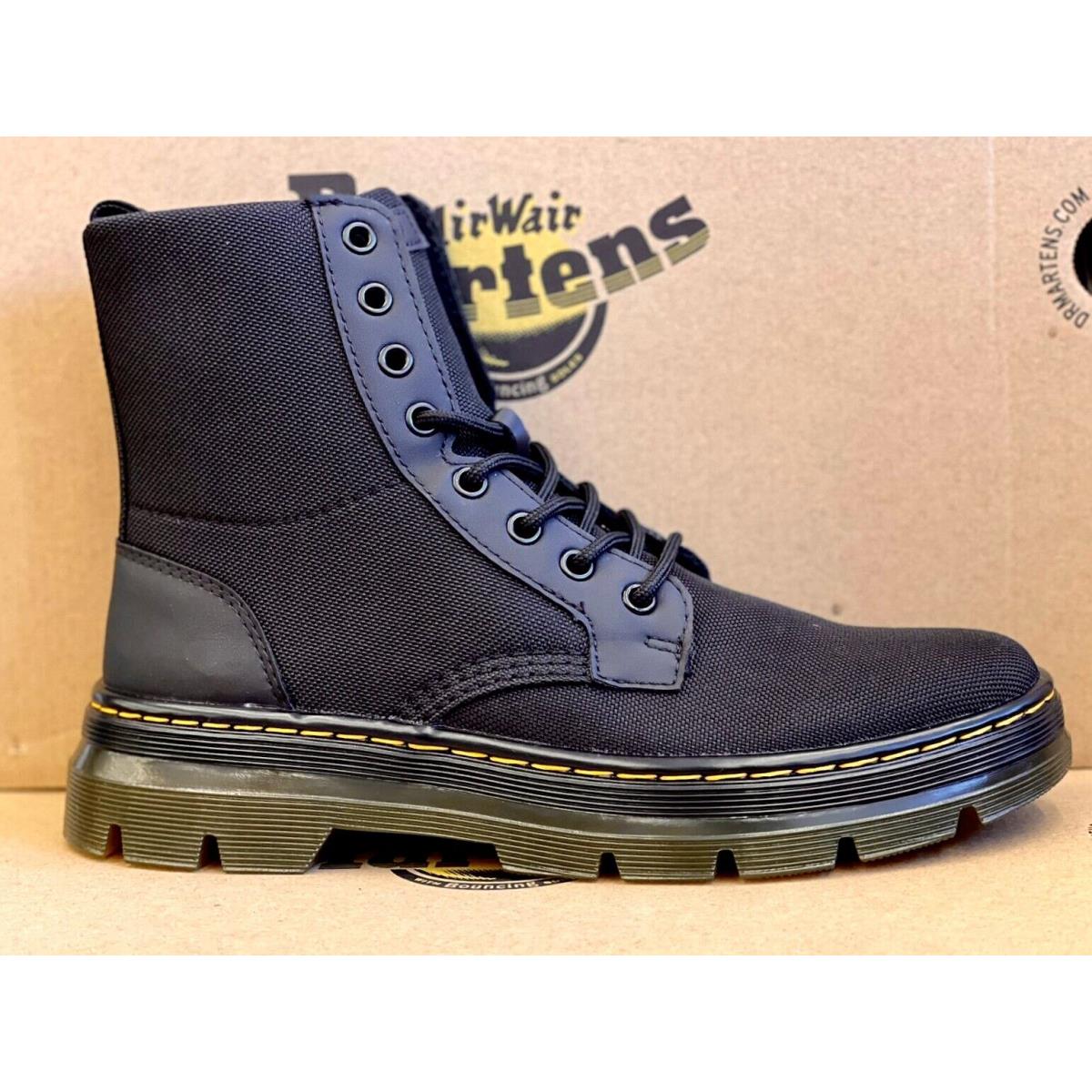 Dr Martens - Combs Black Extra Tough Poly + Rubbery Boots For Men`s 16607001