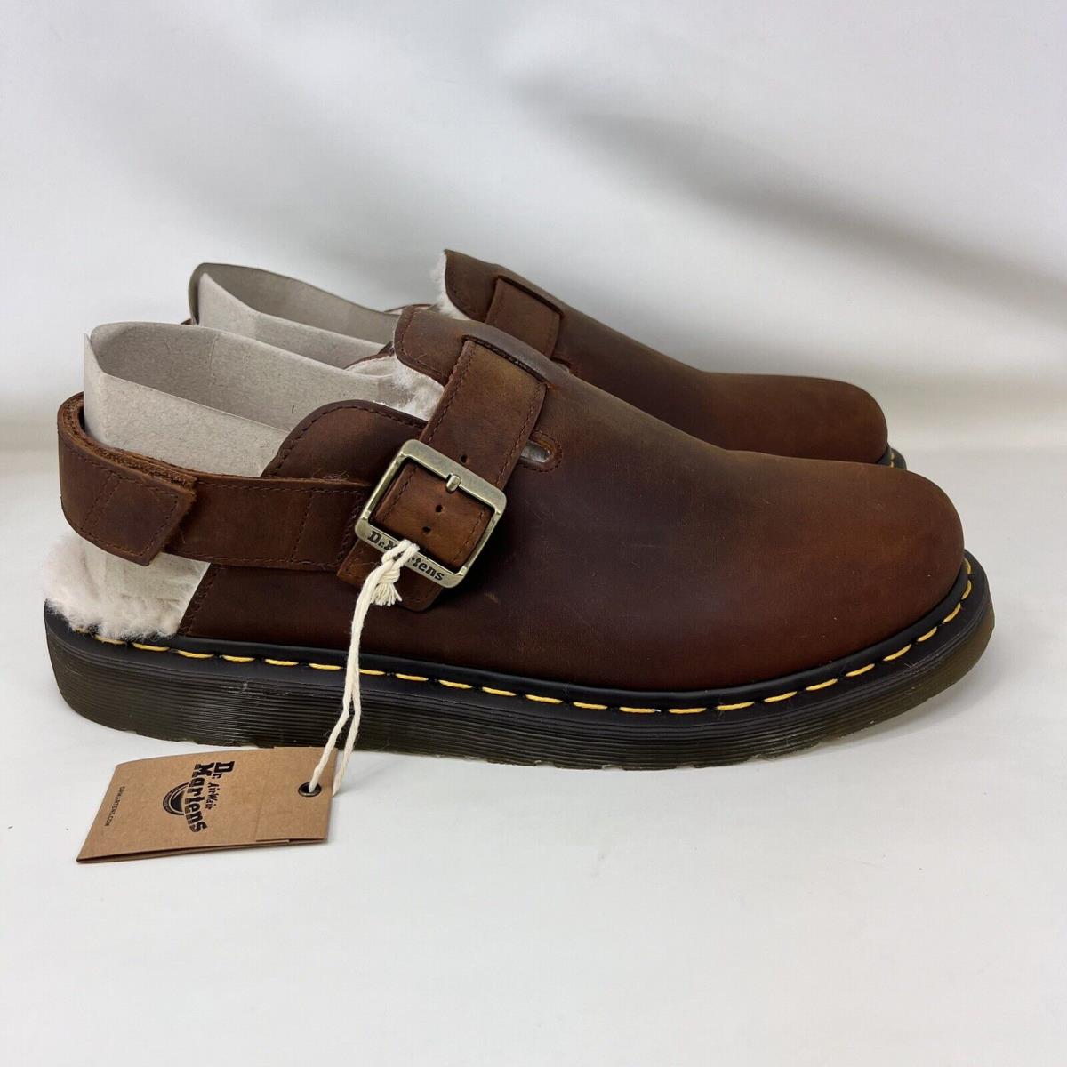 Dr. Martens Jorge II Leather Mules Brown Men s Size 13