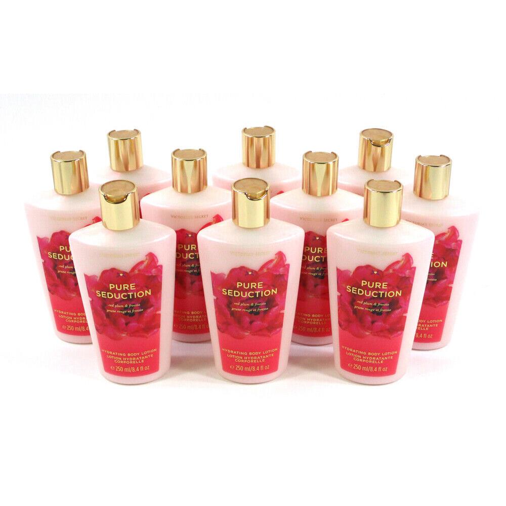 Resale Lot 10 Victoria`s Secret Pure Seduction Hydrating Body Lotion 8.4oz