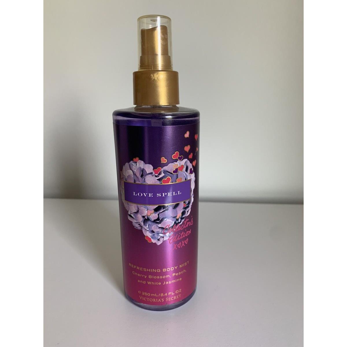 Victoria`s Secret Refreshing Body Mist Love Spell Collector`s Edition 8.4 fl oz