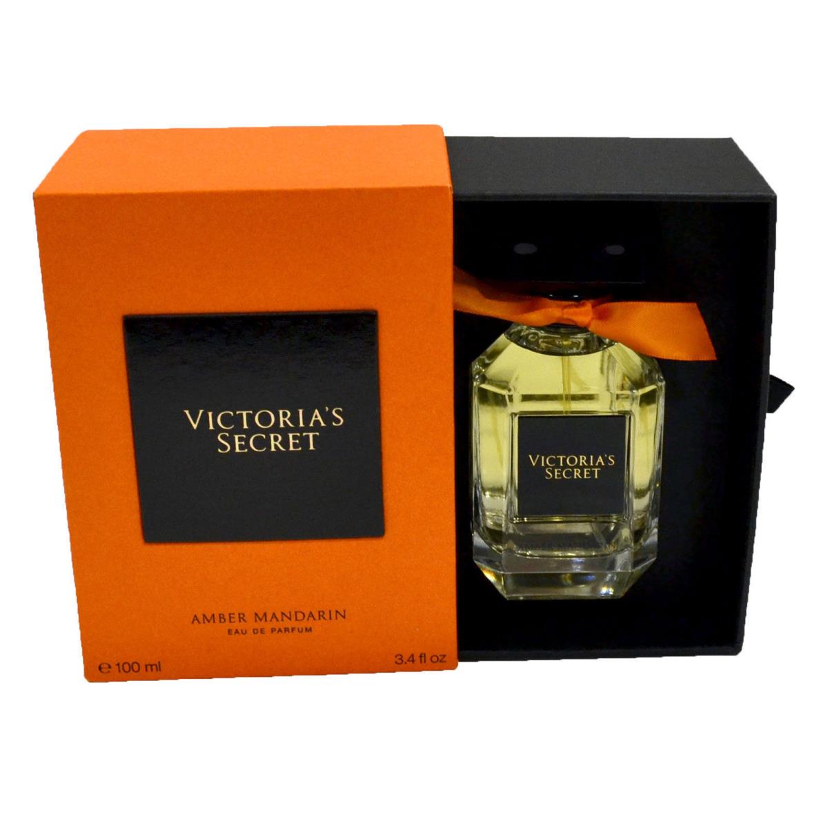 Victoria`s Secret Amber Mandarin Perfume 3.4oz Parfum Trend Collection