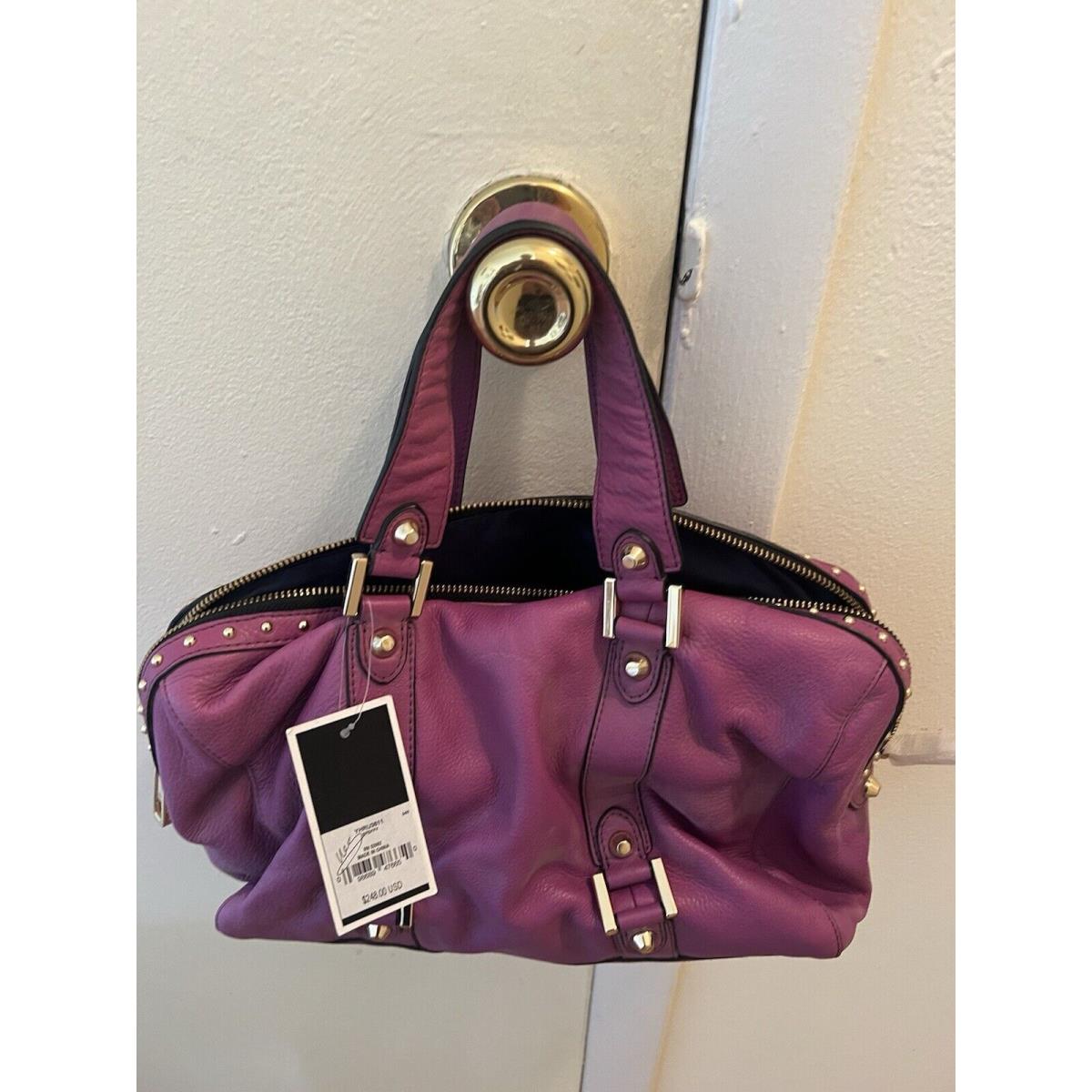 Juicy Couture Purple Leather Bag