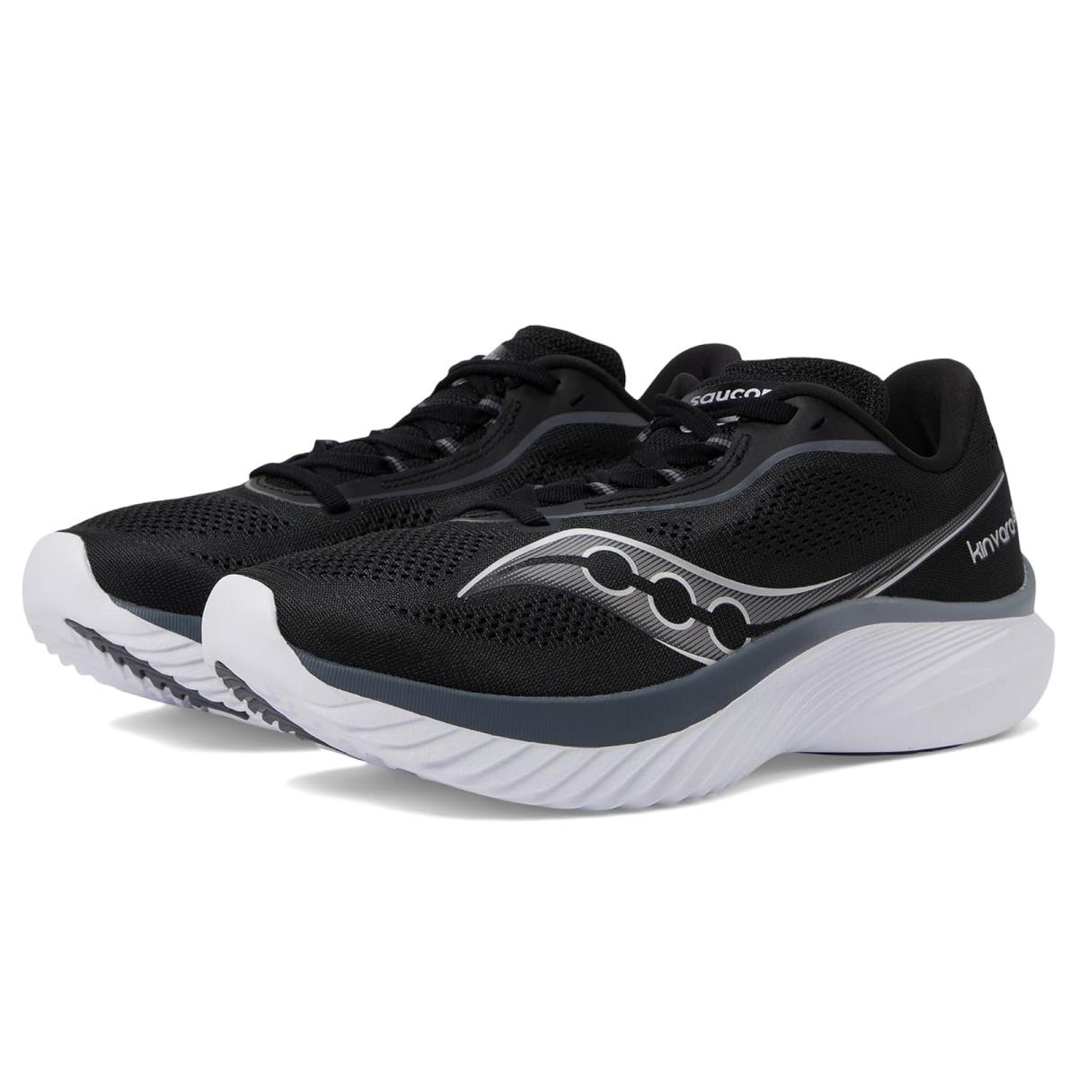 Woman`s Sneakers Athletic Shoes Saucony Kinvara 15 - Black/White