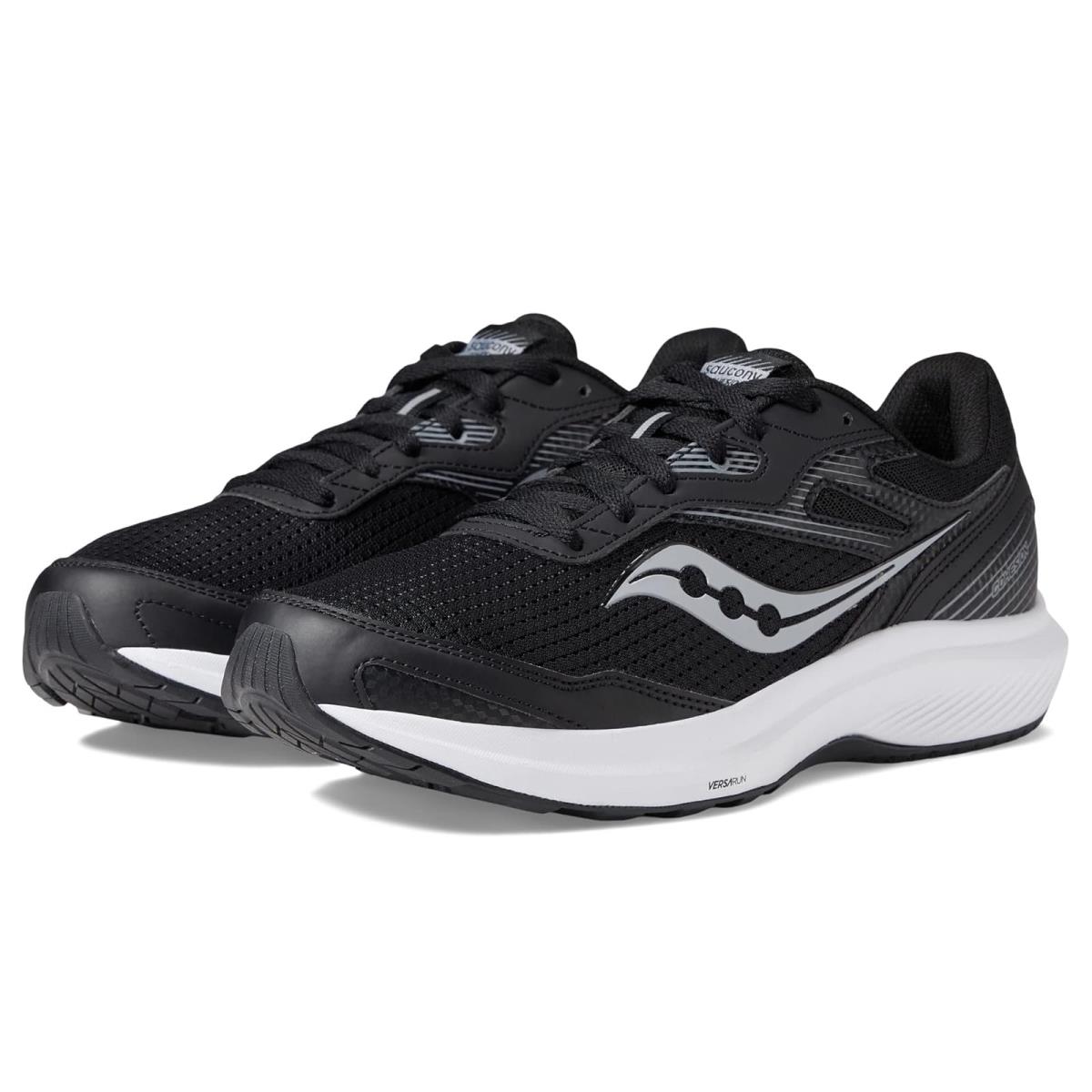 Man`s Sneakers Athletic Shoes Saucony Cohesion 16 - Black/White