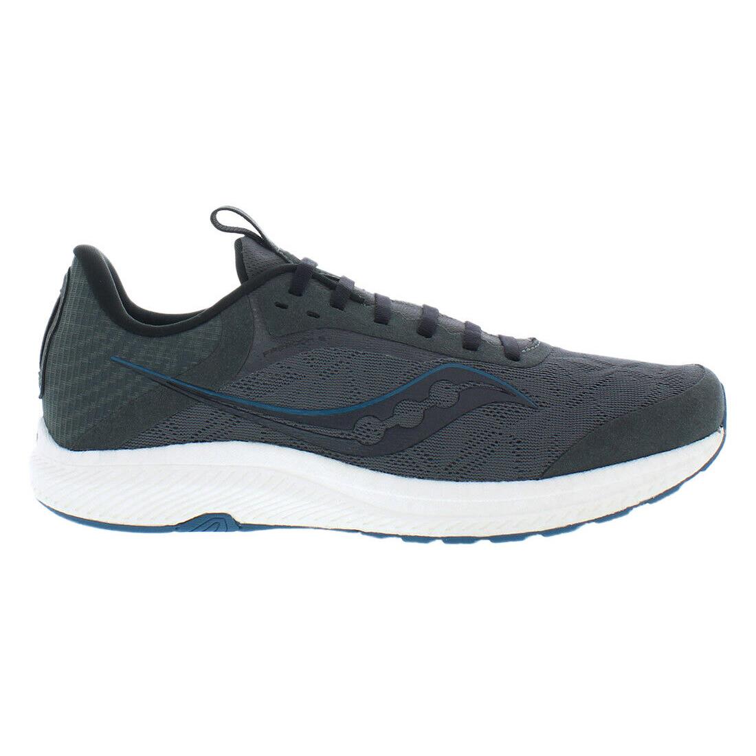 Saucony Freedom 5 Mens Shoes - Charcoal/Shade, Main: Grey