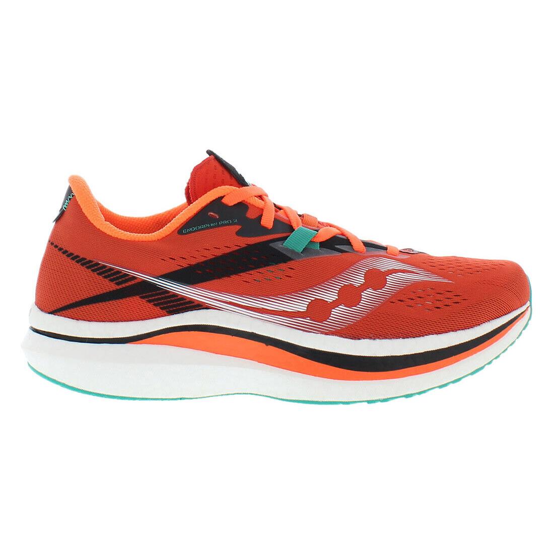 Saucony Endorphin Pro 2 Mens Shoes - Scarlet/Black, Main: Red