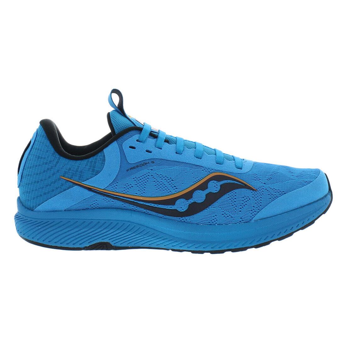 Saucony Freedom 5 Mens Shoes - Ocean/Black, Main: Blue