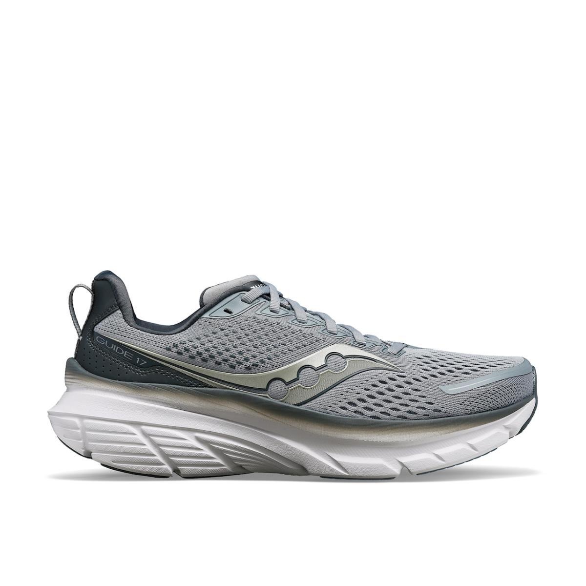 Man`s Sneakers Saucony Guide 17 Running Shoe - Grey